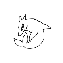 Логотип бара Dolphinwolf